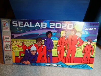 Sealab 2020 Board Game (MB Somerville 1979) Complete vintage, Canadian Bilingual - Image 1 of 4