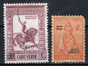 Cabo Verde 1948, juego completo Af. 239 e 240 MLH/MH CV 10,50€/$11,35 leer nota - Imagen 1 de 2