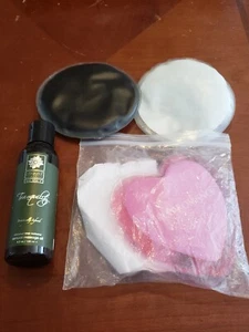 Pure Romnace Massage lot, Hot Heart, Massage oil, and heart Throb Massagers - Picture 1 of 4