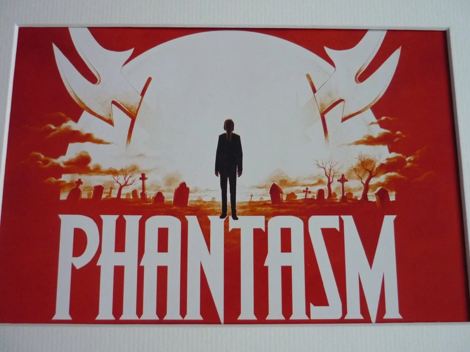 a4 Poster cult Reinvent Film Indie Ready frame phantasm the red ball is back - Image 1 of 1