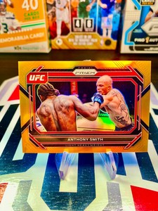 2023 Anthony Smith Panini Prizm UFC Orange Prizm #/99 SP