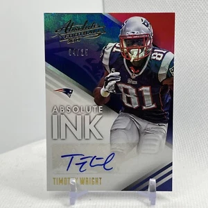 2014 Panini Absolute Ink Spectrum Gold /25 Timothy Wright #AB-TWR Rookie Auto RC - Picture 1 of 6
