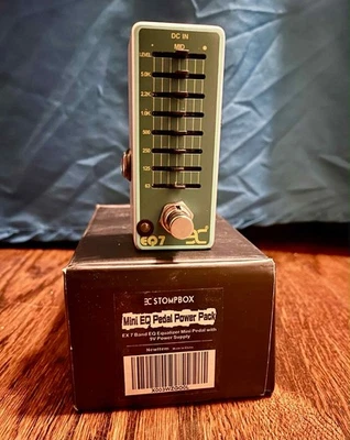 Ammoon EQ7 迷你 T-cube 系列均衡器迷你吉他踏板 — 第 1/4 张图片