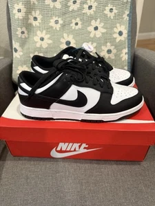 Nike Dunk Low Panda Black White DD1391-100 New Mens eBay Authenticated With Tag - Picture 1 of 11