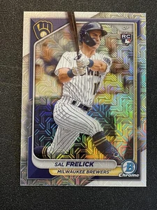 2024 Bowman #39 Sal Frelick Chrome Mojo Refractors - Picture 1 of 2
