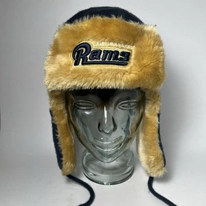 New Era Los Angeles Rams Helmet Trapper Hat - Picture 1 of 7