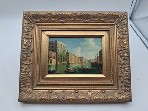 Jean-Victor BERTIN Oil Painting On Board - Historical Venice  - Picture 1 of 11