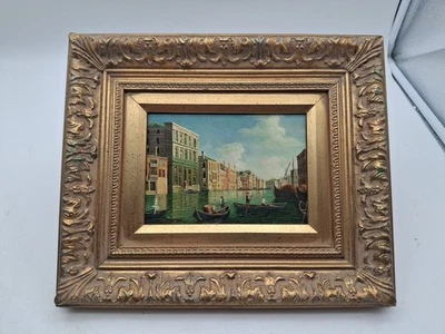Jean-Victor BERTIN Oil Painting On Board - Historical Venice  - image 1 of 4