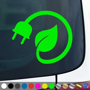 Renewable Energy Decal Electricity Mobility Sticker Car Truck Gift Idea - Picture 1 of 6