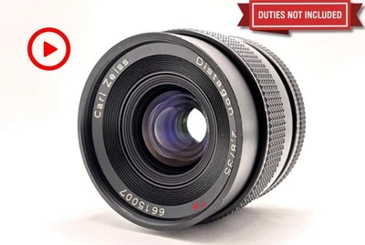 [Exc+5] Contax Carl Zeiss Distagon 35mm f/2.8 AEJ MF Lens For C/Y From JAPAN #24 - Image 1 of 4