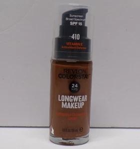 Revlon Colorstay Longwear Makeup 24 Hrs Foundation 410 Cappuccino 1.0 Fl. Oz. - Picture 1 of 2