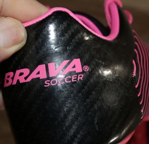 Brava Fußballschuhe Kinder Größe 3 pink schwarz US Racer Schuhe YFWBVSC2034 EUC* - Bild 1 von 12
