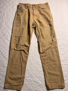 The North Face Mens Khaki Pants Brown Canvas Hiking Outdoor Straight Size 30 - Picture 1 of 14