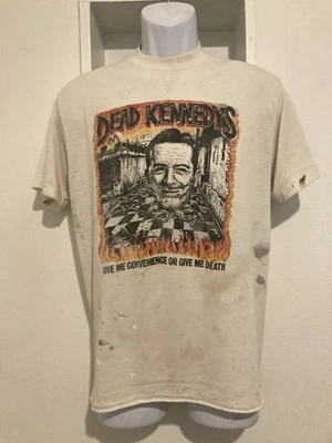 Camisa Dead Kennedys Vintage Puntada Única Bandera Negra Ramones Circle Jerks Damned Foto 1 de 4