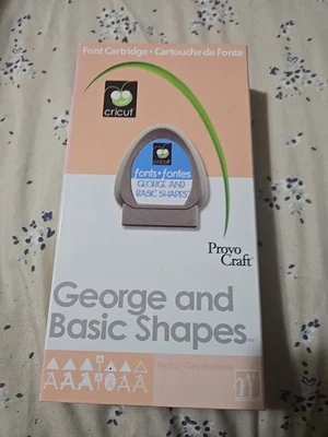 cricut cartridge george and basic Shapes - Image 1 of 3