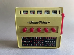 Vintage 70's Yellow WACO Draw Poker Fully Automatic Battery Game Japan - Works - Picture 1 of 5