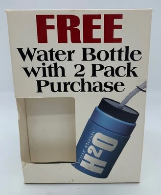 复古 H2O 水壶 + Koozie 基本促销广告密封盒 — 第 1/4 张图片