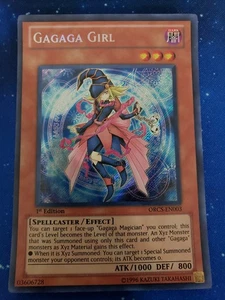 Yu-Gi-Oh! - Gagaga Girl (ORCS-EN003) - Order of Chaos- 1st Edition - Secret Rare - Picture 1 of 1