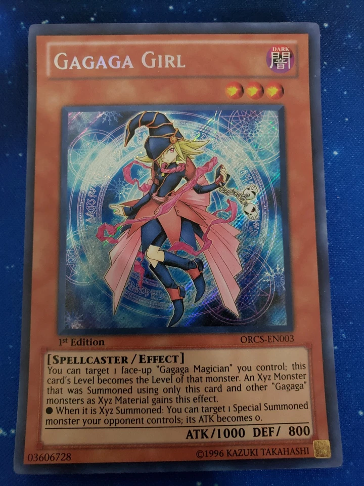 Yu-Gi-Oh! - Gagaga Girl (ORCS-EN003) - Order of Chaos- 1st Edition - Secret Rare - Image 1 of 1