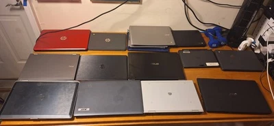 Lote de 15 Notebooks HP, ASUS, ACER, DELL, LENOVO, SAMSUNG - Imagem 1 de 4