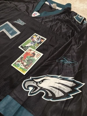 Мужская футболка Reebok Philadelphia Eagles Donovan McNabb размер XL с карточками!! - Изображение 1 из 4