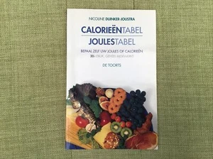 Vintage CALORIEENTABEL JOULESTABEL 30E DRUK NICOLINE DUINKER-JOUSTRA. 1997 - Picture 1 of 4