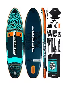 11'6"×35"×6" Extra Wide Inflatable Paddle Board, Stand Up Paddle Board - Picture 1 of 8