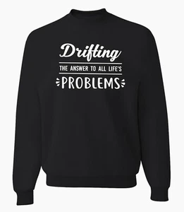 Drifting Sweatshirt Auto Drifter Geschenk Turbo Drift lustig Racing Pullover - Bild 1 von 2