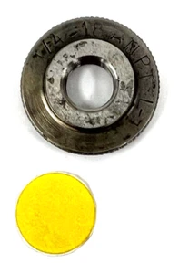 UNBRANDED 1/4-18-NPT L-H  THREAD RING GAGE OAL 1-1/4" - Picture 1 of 6