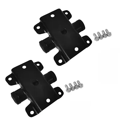 Par de colgadores de resorte de hoja trasera 722-081 para Chrysler Town & Country Dodge 2001-2007 Foto 1 de 3