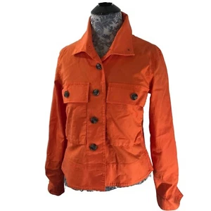 Chaqueta Cabi 5098 Mujer Talla XS Naranja Botón Delantero Mangas Largas Blazer Algodón - Imagen 1 de 7