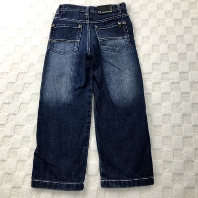 Pantalones de mezclilla vintage Y2K Southpole niños 6 azules holgados patinador grunge hip hop jóvenes Foto 1 de 4