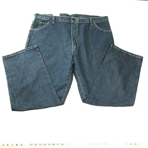 Dickies 1993 Carpenter Jeans Relaxed Fit THK Mens 42x31 Blue Cotton Hammer Loop - Picture 1 of 12