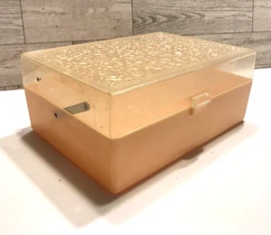 Vintage Plastic Sewing Box/Plastic Jewel Co Inc., USA - Picture 1 of 6