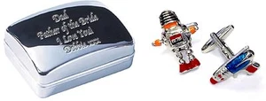 Gemelos Perdidos en el Espacio, Robot + Pistola de Rayos y Estuche Personalizado (AJ024/AJ023/XDCB) - Imagen 1 de 1