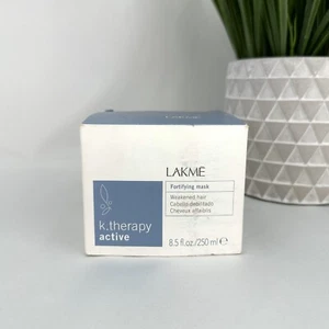 LAKME K Therapy aktive FESTIGENDE MASKE 8,5 flüssige Unzen 250 ml geschwächtes Haar LESEN - Bild 1 von 10