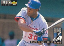 1994 Collector's Choice Baseball #7 Cliff Floyd