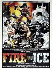 Ralph Bakshi: Fire & Ice (I.I.F./RAI 1984) -RIVERSATO SU DVD-ITALIANO-RARISSIMO-