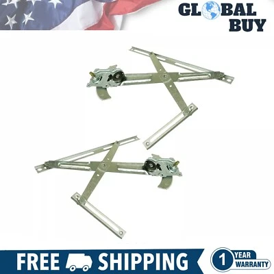 全新前窗调节器 手动 LH 和右手 侧对 适用于 1979 - 1983 年 丰田皮卡 — 第 1/4 张图片