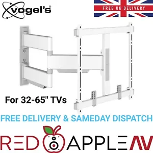 Vogels Elite TVM 5445 White Full Motion TV Wall Bracket 32-65" TVs FREE Delivery - Picture 1 of 11