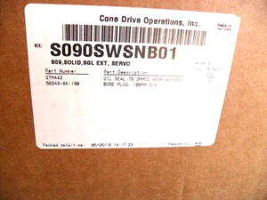 Cone Drive Gear Speed Reducer S090SWSNB01 - S0915.SWSNB01 DJMPD 15:1 nib - Picture 1 of 8