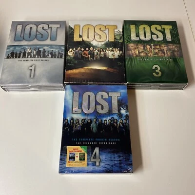 Lost Seasons 1-4 DVD TV Boxed Sets Drama Complete - Image 1 of 4