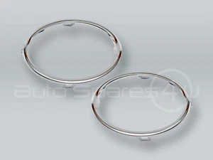 Par de bisel antiniebla delantero cromado para VW Tiguan 2012-2017 - Imagen 1 de 1