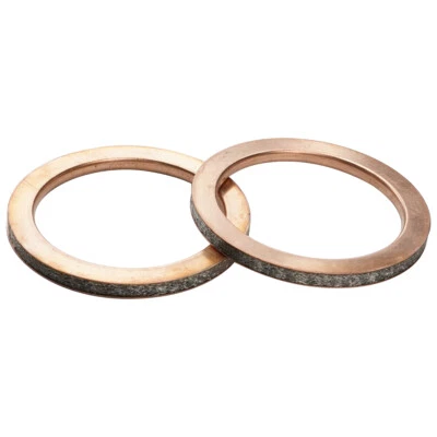 Junta de cabeza de tubo de silenciador de escape para Yamaha XVS1100 Drag Star 99-11 BT1100 02-06 Foto 1 de 4