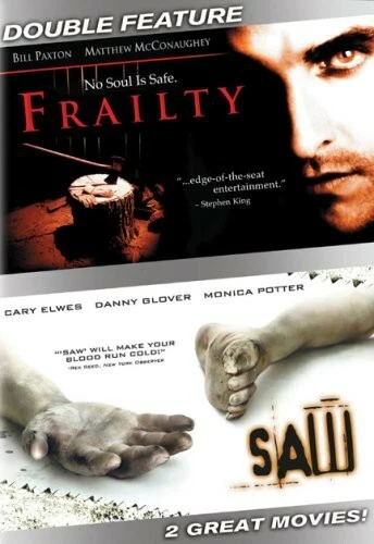 Frailty/Saw (DVD, 2007, 2-Disc Set) Bill Paxton WORLD SHIP AVAIL - Image 1 of 1
