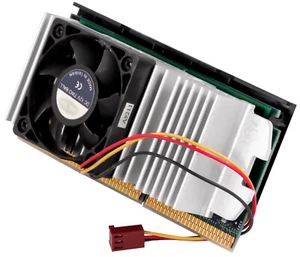 Intel Pentium II Slot1 400MHz SL3EE + Cooler NS - Picture 1 of 2