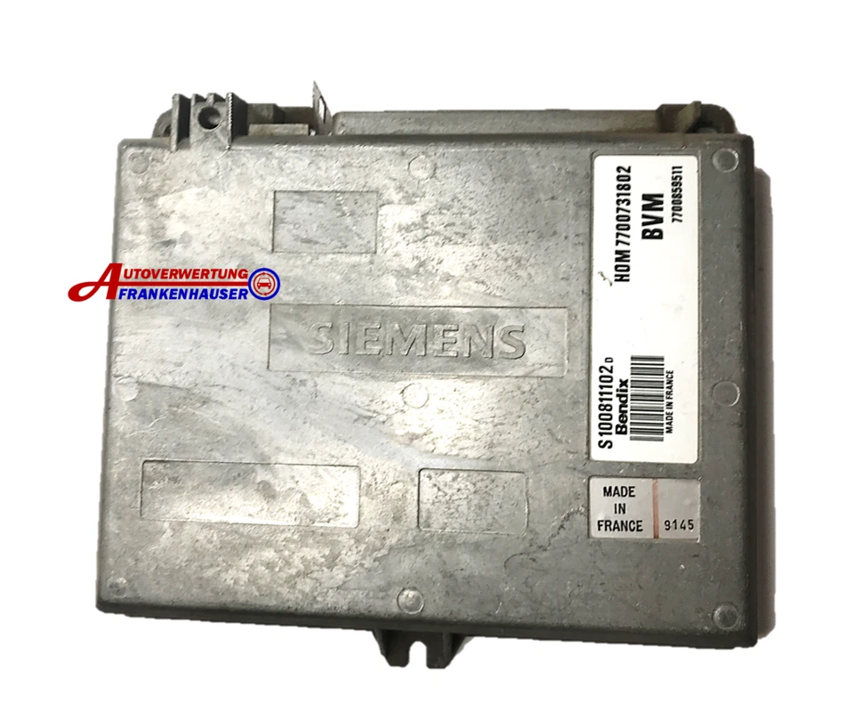 Renault 19 Unità Controllo Motore 7700731802 Siemens S100811102 D - Immagine 1 di 1