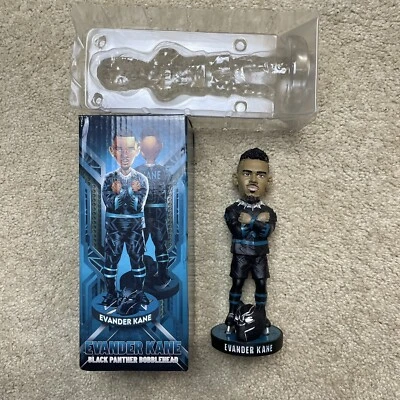 San Jose Sharks Evander Kane Marvel Black Panther Bobblehead Avengers NEW - Image 1 of 4
