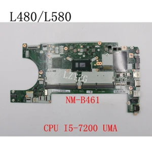 NM-B461 For Lenovo Thinkpad L480 L580 Motherboard I5-7200U FRU 02DL696 02DD459 - Picture 1 of 3