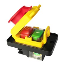 KJD12 Emergency Stop Electromagnetic Switches KEDU Pushbutton Switch for Lathes 